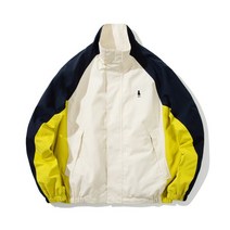 YALE COLOR BLOCK YACHT PARKA VTG IVORY