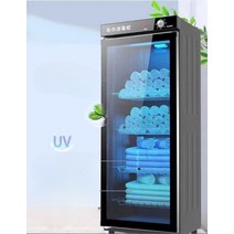 독일 자외선소독기 미용실 네일샵 수건 UV살균기, 수건장 380리터 + 전면버튼