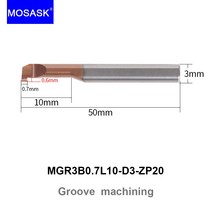 홀커터 홀쏘 MOSASK 1PC MTR MGR lr 보링 프로파일 스레딩 그루브 CNC 솔리드 카바이드 내부 터닝 정밀 홀 가공 밀링 공구, 01 MGR3B0.7L10-D3-ZP20