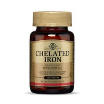 솔가 킬레이티드 철분제 철분 아이언 25mg 100정 x 1통