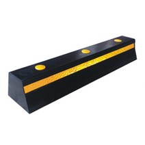 고무 카스토퍼 주차장 주차방지턱 HA501 합성고무 (볼트별도), 5개