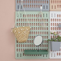 가벼운 페그보드 타공판 현관 책상 욕실 인테리어 컨셉플래닛, 화이트, 무타공 대형