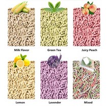 Flushable 고양이 쓰레기 신속하게 두부 모든 자연 친환경 먼지 무료 무취 제어, Mixed