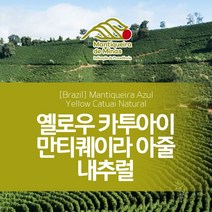 브라질 만티퀘이라 아줄 옐로우 카투아이 내추럴 커피 생두 직수입 1kg Mantiqueira