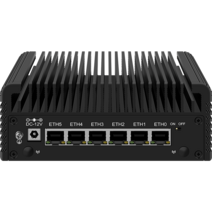 팬리스미니PCESXiProxmox호스트 방화벽기기 6LAN라우터 2.5G 12세대인텔i3-N305/N100DDR5NVMeSATA3.0, 0532GRAM512GSSD_01N100-6L_03UK