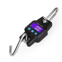 크레인 저울 호이스트 매달림 산업용 정밀 전자 디지털 300kg660lbs LCD 디지털, 검은색