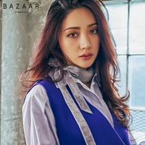 바자르 BAZAAR 2016 F/W 겨을 신상품 63108 벨벳 밍크퍼 목도리