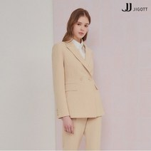 JJ지고트 피크드 칼라 더블 브레스트 재킷 GM3A0JK12