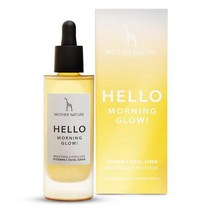 비타민앰플 모공 비타민C 씨 바르는앰플 세럼 Mother Nature Cosmetics 농 비타민 C HGH DOSE with Hyaluronic Acid and Bakuchiol, 단일수량
