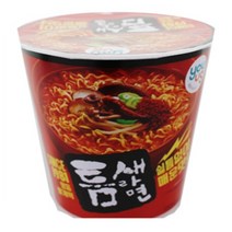 유어스 틈새라면 빨계떡컵 매운맛 소컵 작은컵 65g x 12개, 상세페이지 참조