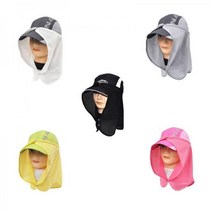 올래 햇빛가리개-모자부착형-자외선차단 선가드 쿨캡 쿨링, 선가드-옐로우