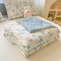 시원한 여름 이불 인스타그램 스타일 쿨링 킹 사이즈 에어컨 얇은 담요 가정용 싱글 더블 침대 침대보 퀸, [01] 200x230cm-quilt, [06] 06