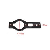 GARTT-450 탄소 섬유 메인 프레임 벨트/토크 튜브 드라이브 Trex 450 PRO 헬리콥터용, [04] CF Bottom Plate