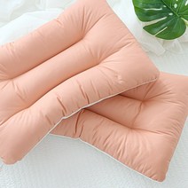 마롤로뜨 낮은 레인보우 경추베개 여성베개, 피치, 1개