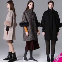 [KT알파쇼핑][르오트] 베일 천연폭스터 무스탕 코트