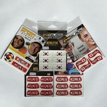 EYEBLACK 월드컵 아이블랙 대한민국 국가대표 응원 아이패치 5종세트, 태극기 A