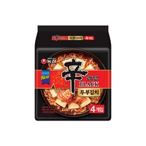 농심 신라면블랙 두부김치 127g x 16봉, 16개