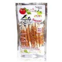 NO멜라민 순수 치킨말이 껌7p 소형견용 3개 하루간식, 기본