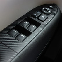 더뉴 레이 카본 데칼 스티커 윈도우 기어, 02-3터보스타트버튼, 블랙유광