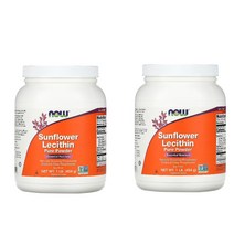 1+1 나우푸드 해바라기 레시틴 파우더 포스파티딜콜린 454g 분말 가루 인지질 리놀레산, 1개, 기본