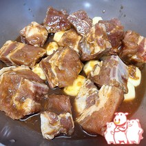 삼형제고기 돼지갈비찜 한돈 500g 간장 매운 찜용 양념돼지갈비 밀키트, 매콤양념갈비찜 500g
