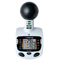 SK-181GT 휴대용 열 스트레스 모니터 흑구 일사지시계 온열지수측정기 WBGT측정기 열화 지수