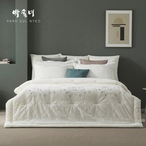 [박술녀]기모광목 침구풀세트 작품명 인연 킹 K