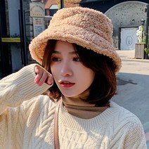 아리샵 뽀글이 후리스 버킷햇 벙거지 겨울모자 뽀글이모자 방한모자 크리스마스모자