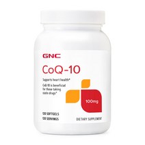 GNC 지앤씨 CoQ-10 코큐텐 100mg 120소프트젤