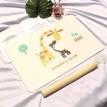 ROMIZ 디자인 규조토 발매트, 기린