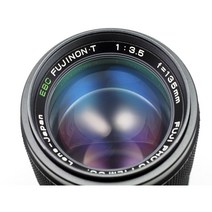 인물촬영 보케 망원 렌즈 - M42 EBC 후지논 135mm F3.5 후기형