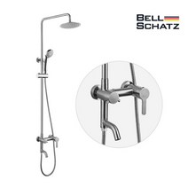 베르사츠 BSB-1009SS 사틴 스텐레스 SUS304 레인샤워 해바라기샤워기 (친환경 절수 인증 제품)