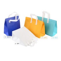 피크닉 나들이 아이스백 보냉가방 쿨러백 부직포 보온 보냉백 3개, 색상/사이즈, 대 - 파란색