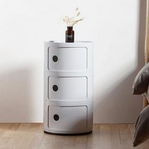 YEOP-T 3단 원형 콤포니빌리 카르텔 수납장 디자인 2단 원형수납장, 08