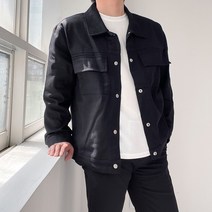 데일리 오버핏 코튼 트러커 자켓 봄 가을