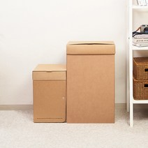 종이쓰레기통 분리수거함 줍줍박스 20L 40L, [1] 20리터