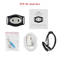 내비게이션 오토 무선카플레이수영 방수 실시간 위치 웨어러블 LBS 와이파이/GPS 개 목걸이 추적 장치 애, 01 No box