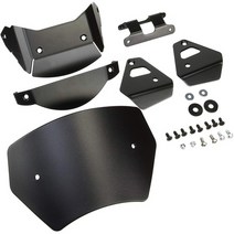 일본직발송 10. SW - MOTECH (에스 더블유 모 테크) SW - MOTECH 윈드 스크린 블랙 SUZUKI SV650 ABS (15), ONE SIZE, One Color