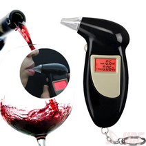 숙취 알코올 테스터 음주 알코올측정기 음주측정기 Professiol Alcohol Breath Tester Breathalyzer Alyzer Detector Test Keycha