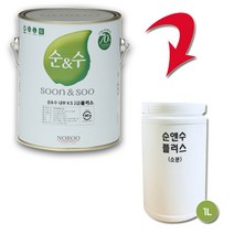 노루페인트 순앤수 플러스 내부용 친환경 수성페인트 1L 무광, 퍼플2, 1개