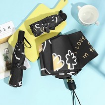 [AMISO] 버튼 하나로 자동으로 완벽 자외선차단 3단 자동 우양산 양산 겸 우산