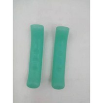 자전거 브레이크 핸들 레버 커버 미끄럼방지 실리콘 바 그립 MTB 고정 기어 범용 타입 보호, Bianchi Green