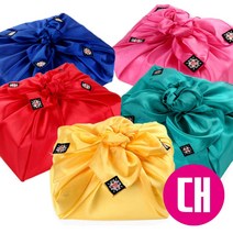 자수 보자기 선물용 예단 공단 실크 포장 명절 보자기 107x107cm 대, 실크 중_03 분홍색