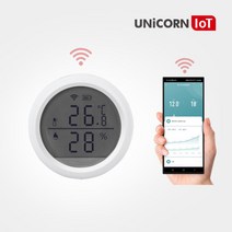 온습도계 스마트홈 IoT 온도계 습도계, 1개