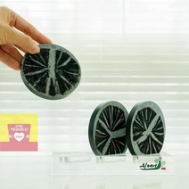 천연 반영구 제습제 옷장 신발장 탈취제 대형5P 1세트, 대형숯5개와보관망
