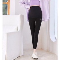 네블리스 프리미엄 임부 레깅스 면 라이크라 2종