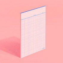 모트모트 노트페이퍼 - 인디핑크 유선노트