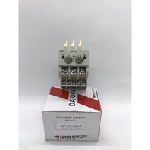 SP-30 220V / 전자식 과전류 보호계전기 / 동아전기공업 EOCR / 희성전기
