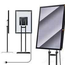 고급 LED 라이트패널 A2 검정 부동산광고판 라이트판넬