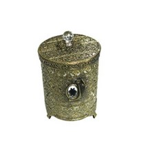 셀럽하우스 앤틱 화장대 휴지통 (소) 학교 사무실 수거함 쓰레기